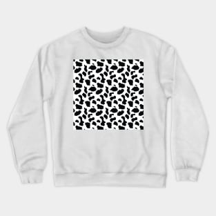 Cow Print Crewneck Sweatshirt